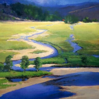 Image of Blue Thunder, The River Dee by Colin Robertson